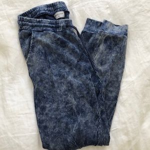 Cotton Citizen waffle knit joggers